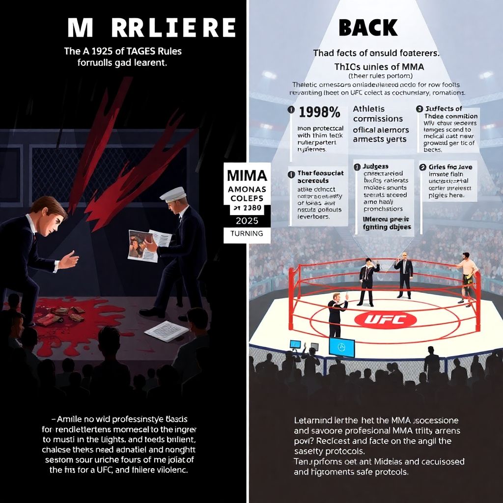 Эволюция правил Mma: путь от боев без ограничений к нормам атлетических комиссий