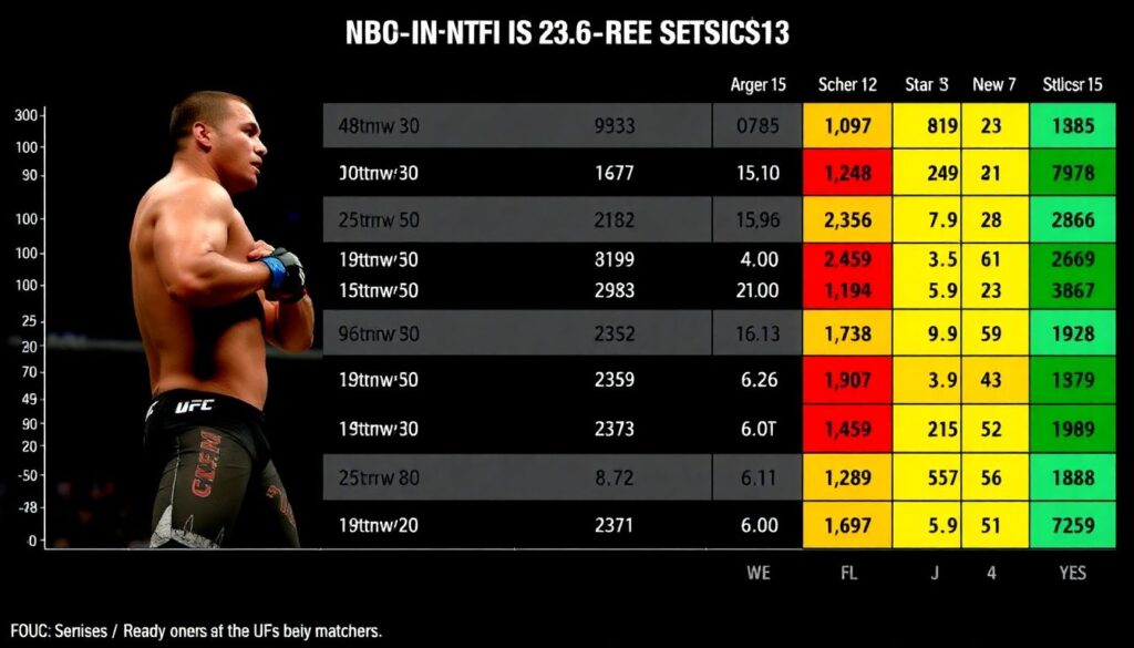 Обзор последнего нумерованного турнира UFC: ключевые моменты, судейские решения и статистика ударов - иллюстрация