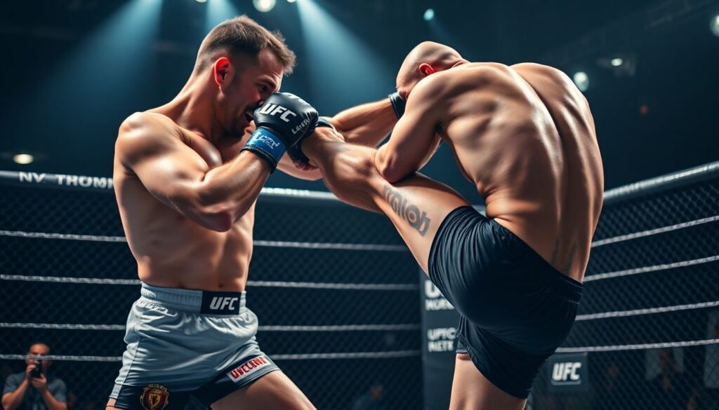 Технический разбор: как работает современный кикбоксинг в MMA и чем он отличается от классического - иллюстрация