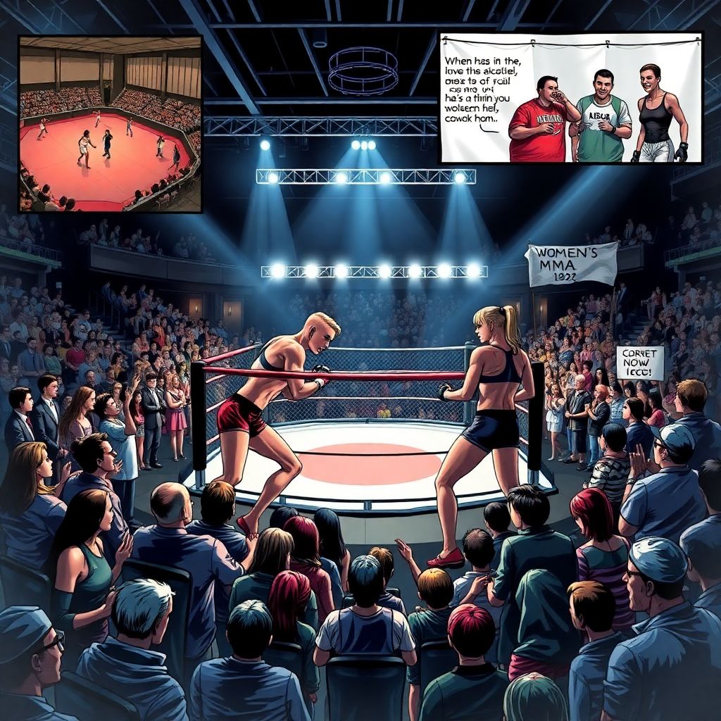 Женские бои в Mma: как менялось отношение фанатов и промоутеров