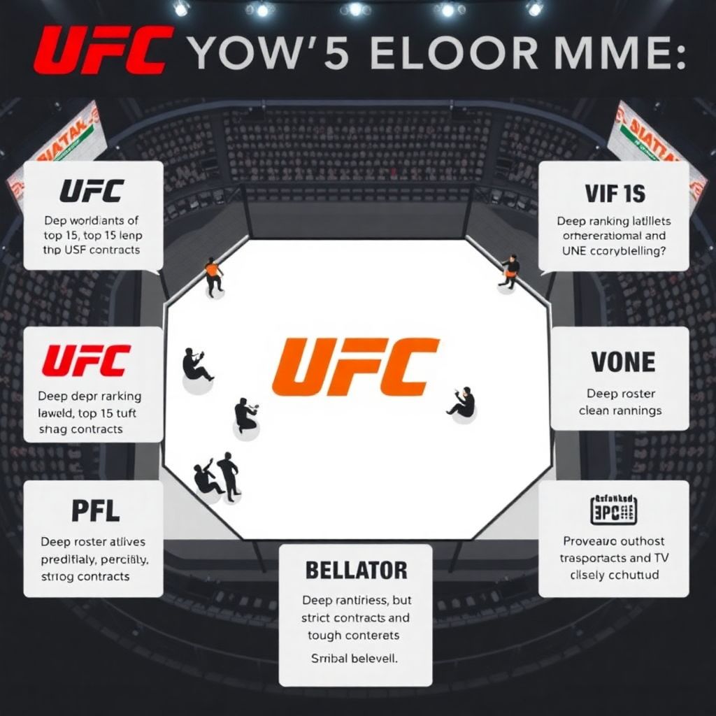 Сравнение Ufc, bellator, Pfl и One: плюсы, минусы и ключевые отличия правил