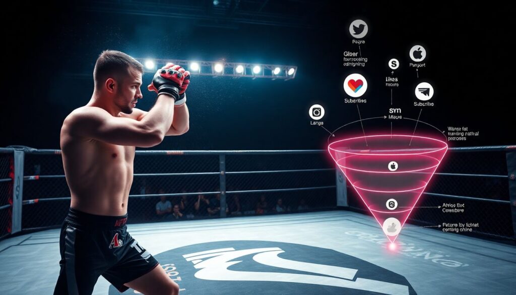 Как социальные сети меняют карьеру бойца: раскрутка, хейтеры и влияние на матчмейкинг - иллюстрация