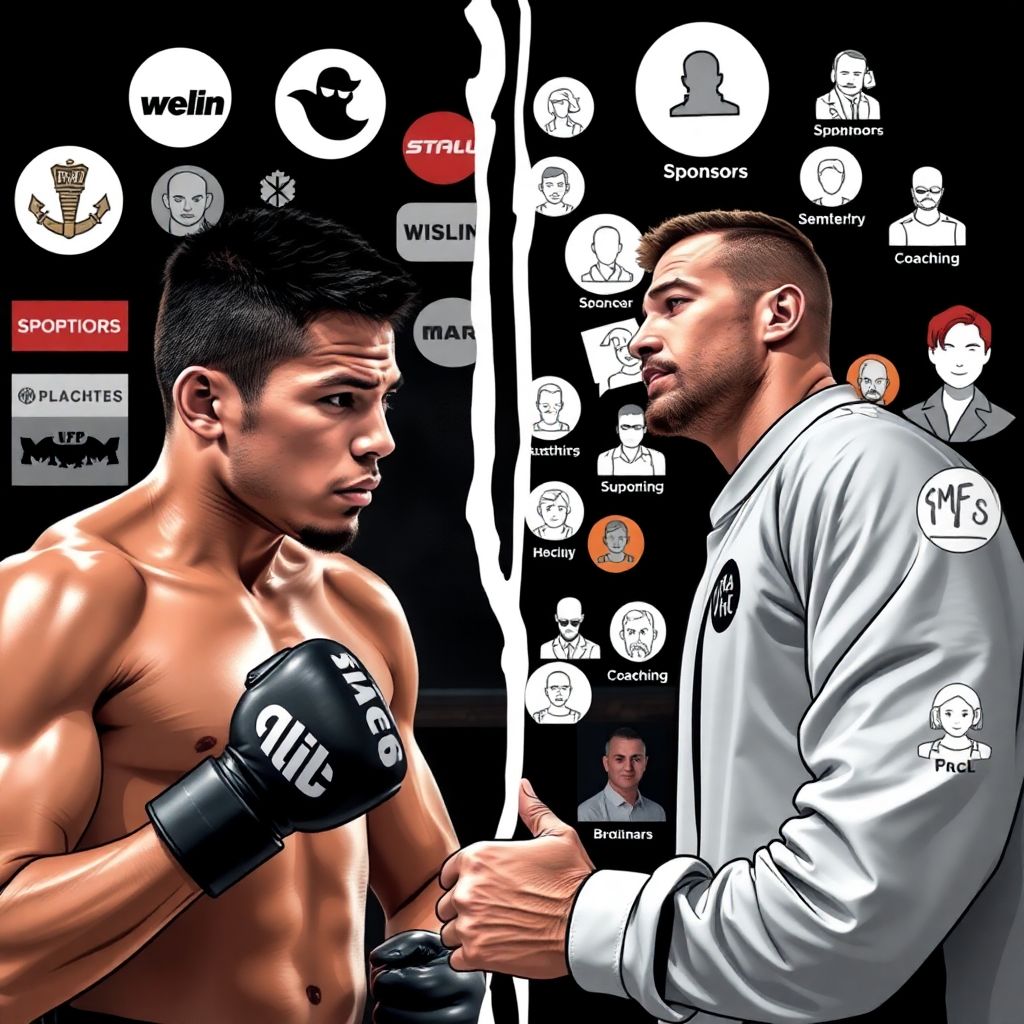 Финансы в Mma: сколько зарабатывают бойцы разных уровней на самом деле